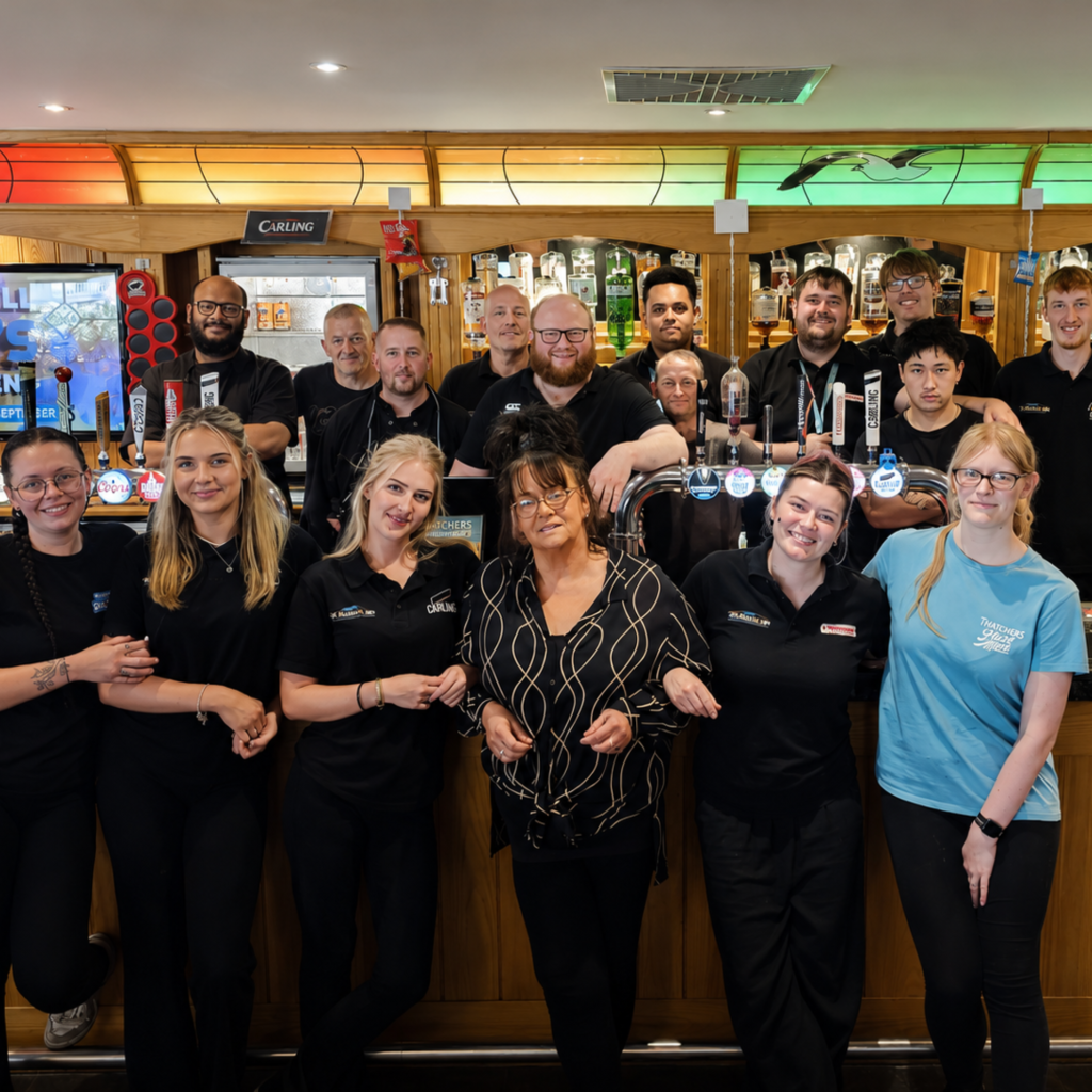 The team at the Seagull Inn Brean